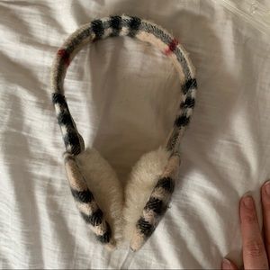 Adorable, Authentic, Burberry Earmuffs